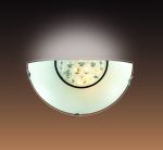 028-Sonex Светильник настенный Lakrima, 1 лампа, хром, белый, прозрачный