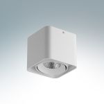 052116-Lightstar Светильник накладной поворотный светодиодный Monocco, 1 плафон, белый
