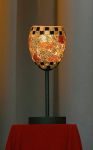 LSQ-6504-01 LUSSOLE Настольная лампа из серии Ostuni, 1 плафон, стекло, янтарный