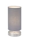 13247/22 Brilliant Настольная лампа Clarie, 1 плафон, никель, серый