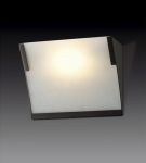 2022/1W Odeon Light Бра Anel, 1 лампа, венге, белое матовое стекло