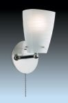 2284/1W Odeon Light Бра Yami, 1 лампа, никель, белый, венге