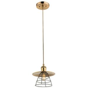15086H1-Globo Подвесной светильник, 1 лампа, бронза 