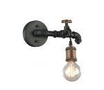 1581-1W Favourite Бра Faucet, 1 лампа, черный, бронза