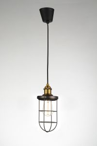 1589-1P Favourite Подвес Dock, 1 лампа, черный с бронзой