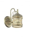 1623-1W Favourite Бра Arabia, 1 плафон, золото с белым и прозрачным