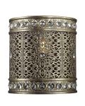 1626-1W Favourite Настенный светильник Karma, 1 лампа, золото с коричневым и прозрачным
