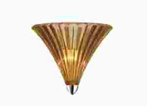 1697-1W Favourite Бра Iris, 1 лампа, золотой, прозрачный