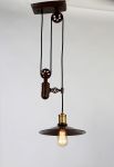 1762-1P-Favourite Подвес Winch, 1 лампа, темно-коричневый 