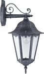 1811-1W-Favourite Уличный настенный светильник London, 1 лампа, черный с серебряной патиной