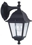 1813-1W-Favourite Уличный настенный светильник Leon, 1 лампа, прозрачный, черный 