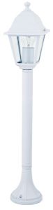 1814-1F-Favourite Уличный наземный светильник Leon, 1 лампа, прозрачный, белый