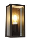 1822-1W-Favourite Уличный настенный светильник Fanale, 1 лампа, прозрачный, черный 