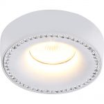 1828/03 PL-1 Divinare Врезной светильник Ivetta, 1 лампа, белый