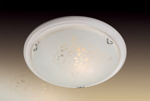 201-Sonex Светильник настенно-потолочный Blanketa, 2 лампы, белый с хромом