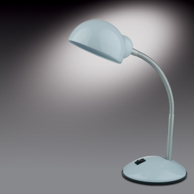 2084/1T Odeon Light Настольная лампа Kiva, 1 лампа, хром, белый