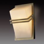 2023/1W Odeon Light Бра Tiara, 1 лампа, бронза, белое матовое стекло