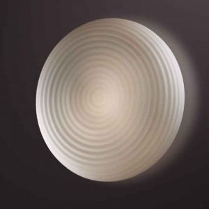 2178/1C Odeon Light Настенно-потолочный светильник для ванной комнаты Clod, 1 лампа, хром, белое матовое стекло