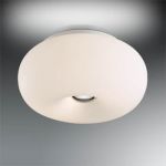 2205/2C Odeon Light Потолочный светильник Pati, 2 лампы, белое матовое стекло, хром
