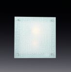 2257-Sonex Светильник настенно-потолочный Grafika, 2 лампы, хром, белый