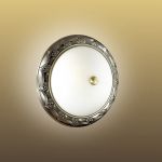 2303-Sonex Настенно-потолочный светильник Deka, 2 лампы, бронза, белый