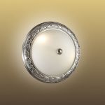 2305-Sonex Светильник настенно-потолочный Vist, 2 лампы, серебро, белый