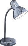 24893 Globo Настольная лампа на гибкой ножке Carbon, 1 лампа, карбон
