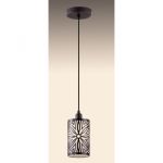 2501/1 Odeon Light Подвесной светильник Moli, 1 лампа, коричневый, пластик 
