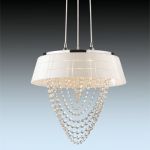 2512/3 Odeon Light Подвесной светильник Rigel, 3 лампы, белый, хром