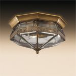 2545/3 Odeon Light Потолочный светильник Lagon, 3 лампы, бронзовый, прозрачный 
