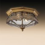 2545/2 Odeon Light Потолочный светильник Lagon, 2 лампы, бронзовый, прозрачный 