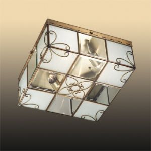 2546/4 Odeon Light Потолочный светильник Guana, 4 лампы, бронзовый, неокрашенный матовый