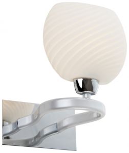 269-201-01 Velante Бра, 1 лампа, хром, белый 