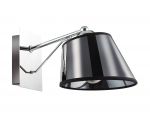 2975/1W-Lumion Бра Barensa, 1 лампа, тканевый абажур со специальным глянцевым покрытием металлик