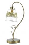 3051/1T-Lumion Настольная лампа Colombina, 1 лампа, прозрачный, бронза 