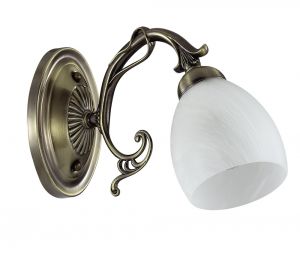 3092/1-Lumion Бра Ninella, 1 лампа, бронза, белый матовый