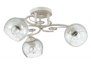 3116/3C-Lumion Люстра Clodina, 3 лампы, плафон с эффектом "потрескавшегося" стекла