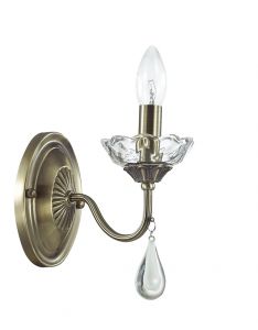 3137/1W-Lumion Бра Amberra, 1 лампа, металл, стекло, хрусталь