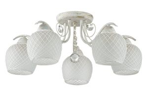 3254/5C-Lumion Люстра Verena, 5 ламп, стекло, украшенное декоративной нитью
