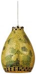 331-386-01 Velante Подвес, 1 лампа, золотой, зеленый, желтый