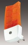 357331 Novotech Ночник светодиодный с датчиком освещенности Night Light, 1 плафон, белый, оранжевый