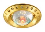 369648 Novotech Встраиваемый декоративный светильник Glam, золото