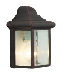44280/55 Brilliant Светильник настенный уличный Newport, 1 плафон, коричневый, прозрачный