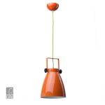 497011901 Regenbogen Подвес Хоф, 1 плафон, оранжевый с зеленым