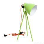 497032601 Regenbogen Настольная лампа Хоф, 1 плафон, зеленый с оранжевым