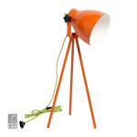 497032701 Regenbogen Настольная лампа Хоф, 1 плафон, оранжевый с зеленым