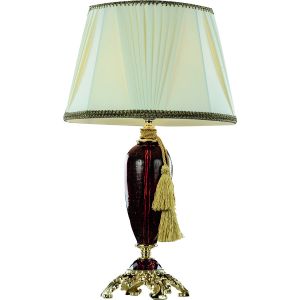 5125/10 TL-1 Настольная лампа Simona, 1 лампа, золотой, бежевый