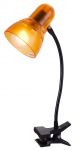 54852-Globo Настольная лампа Clip, 1 плафон, оранжевый