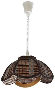 565-726-01 Velante Светильник подвесной, коричневый, 1 лампа