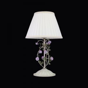 785910 Lightstar Напольная лампа флористика Aiola, 1 плафон, белый с золотом, сиреневый с розовым и зеленым